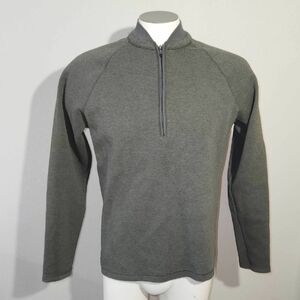Men's 1/4 Zip Casual Adidas Long Sleeve Top
